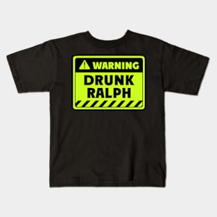 drunk Ralph Kids T-Shirt